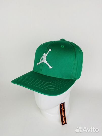 Бейсболка Jordan зеленая