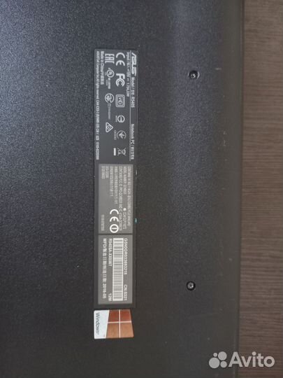 Ноутбук asus r540s