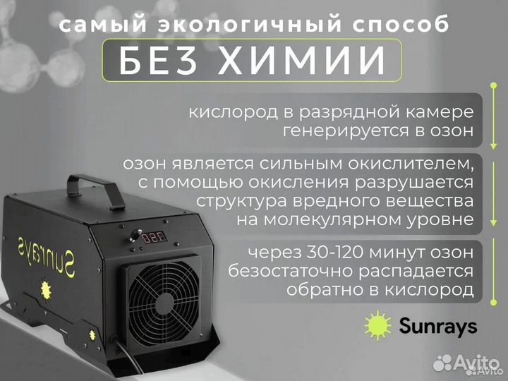 Озонатор воздуха Sunrays AirClean-5