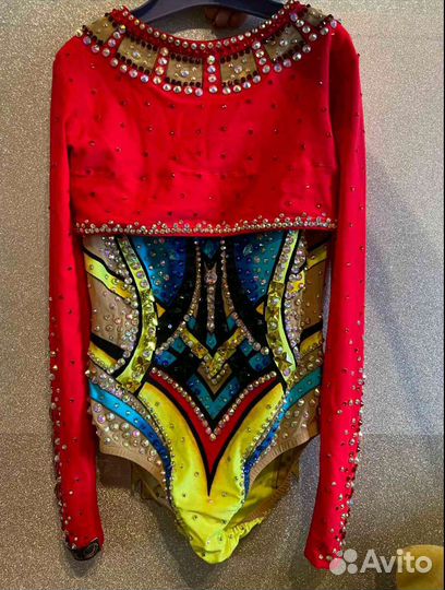 Купальник для художественной гимнастики 130-140