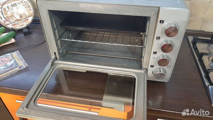 Электрическая мини печь духовка 1600вт, 33л