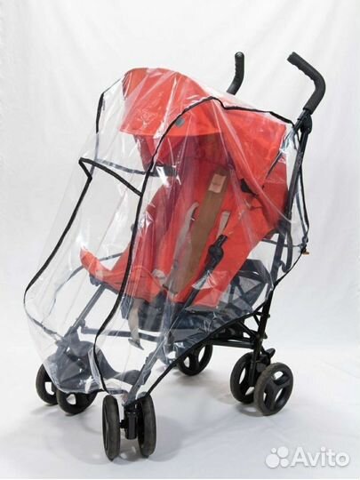 Дождевик на прогулочную коляску