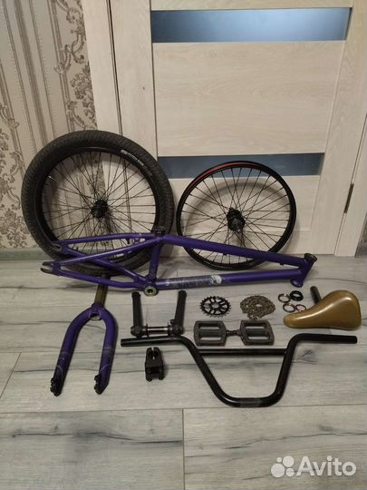 Запчасти на бмх BMX Wtp Crysis/SaltPlus/дербан