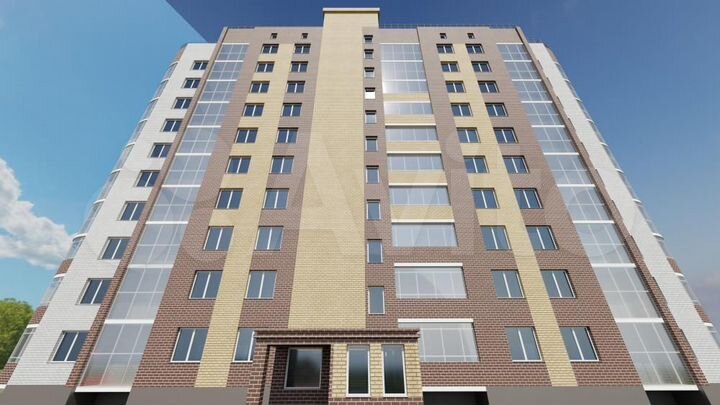 1-к. квартира, 43,6 м², 9/10 эт.