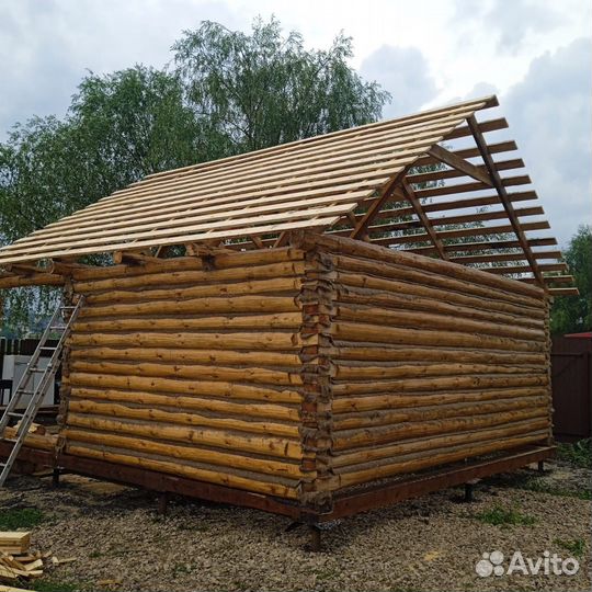Сруб для бани