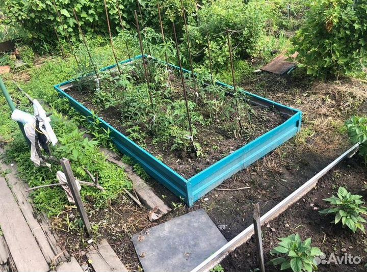 Грядка темно-красная 1м х 1м х 22см