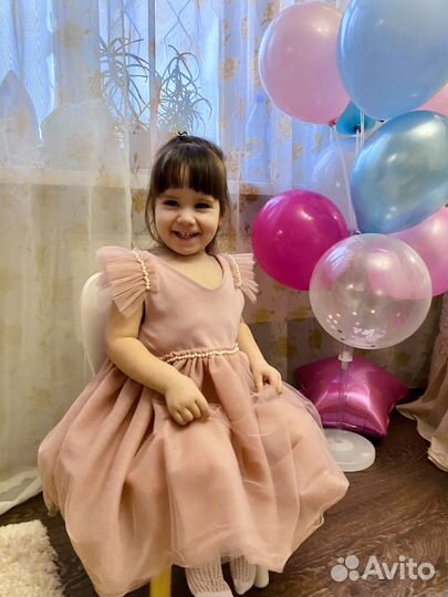 Платье для девочки 92