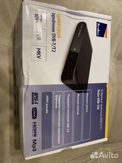 Цифровой приемник DVB-T/T2 Tesler DSR-330