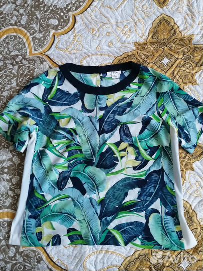 Легкая блузка, 44-46, вискоза,Ostin, длина 54 см