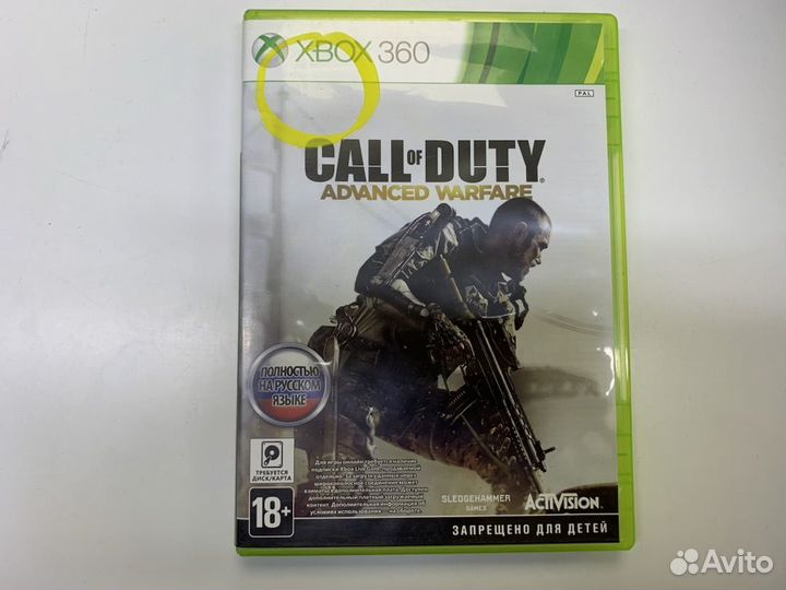 Игровые диски. xbox 360 Call Of Duty: Advanced War