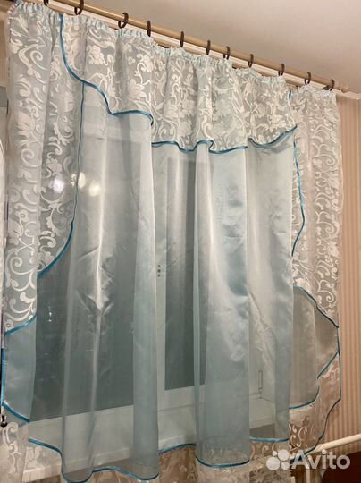 Шторки кухонные новые (не б/у)