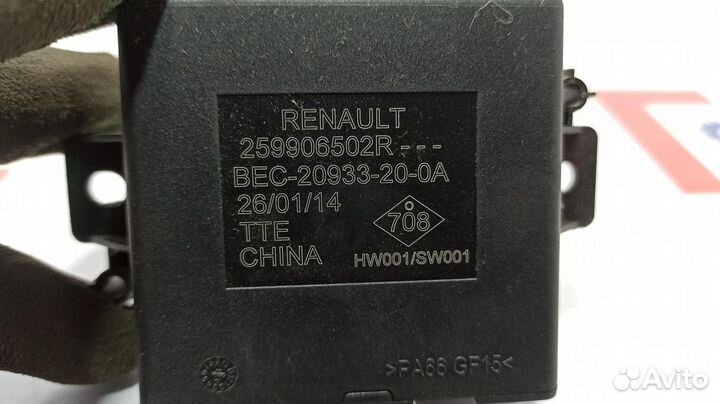 Блок управления датчиками парковки Renault Logan 2 259906502R