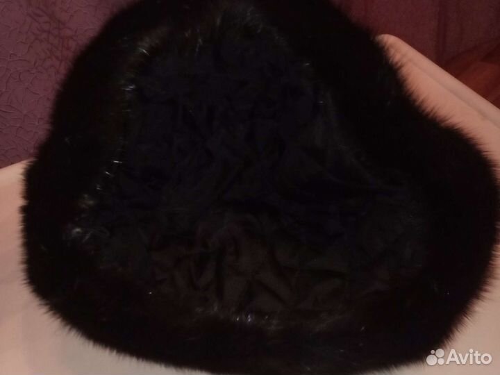 Шапка норковая женская