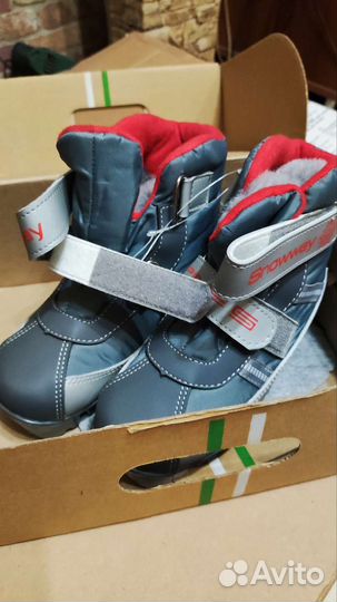Лыжные ботинки 30-31