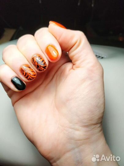 Маникюр гель лак