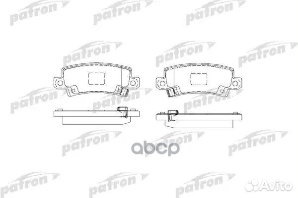 Колодки тормозные дисковые 0446602020 PBP1574 P