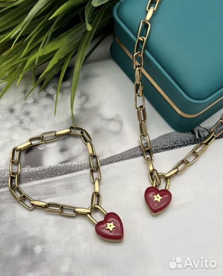 Колье и браслет