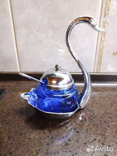 Вазы из цветного стекла СССР