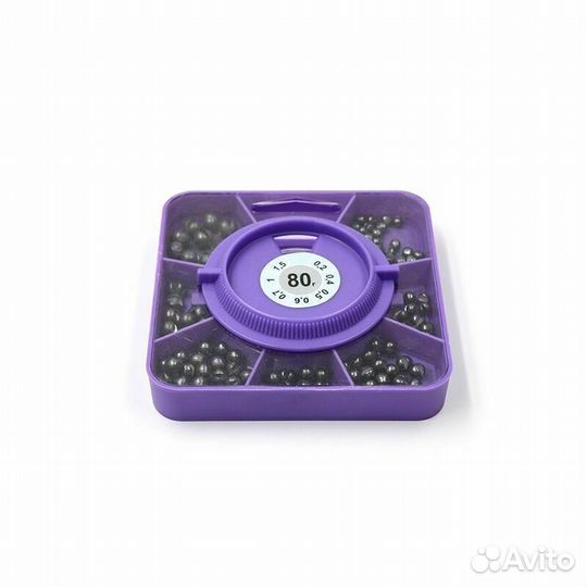 Набор грузил 80 г, 0,2-1,5 г/102