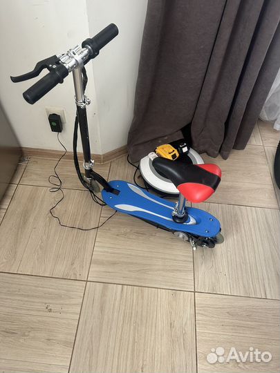 Самокат детский электрический 120w 24v