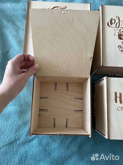 Подарочные коробки из дерева