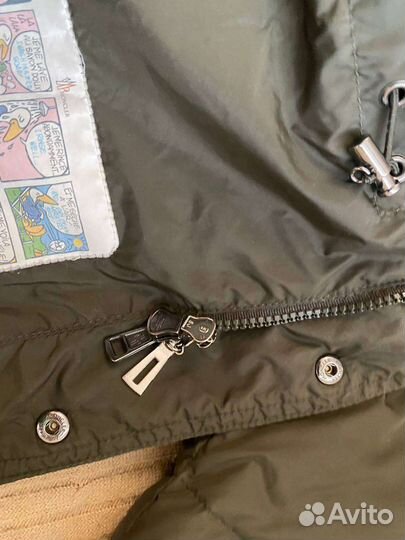 Пуховик moncler оригинал на мальчика 8-10 лет