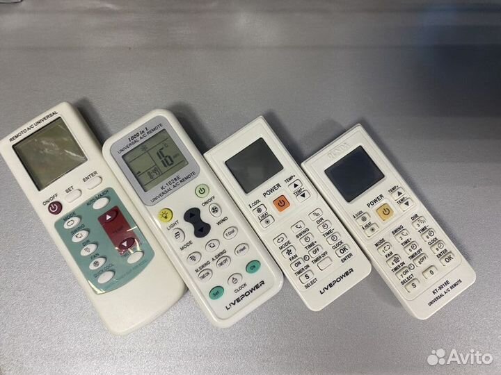 Универсальные пульты для всех кондиционеров