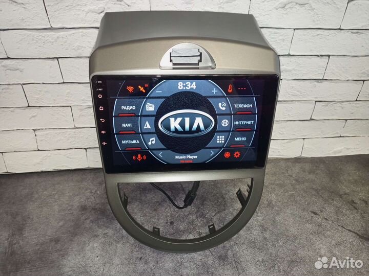 Магнитола Kia Soul 2009-2013 на андроид IPS экран
