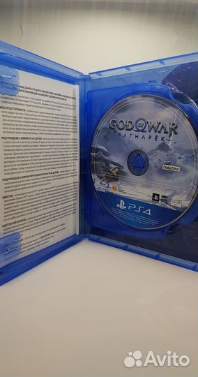 God of war ragnarok ps4-ps5 диск