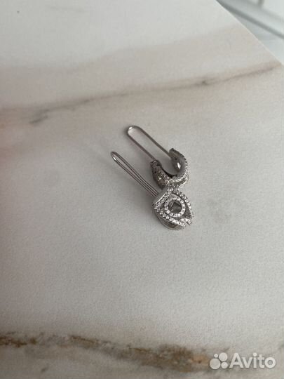 Серебряные серьги