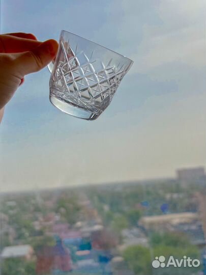 Хрусталь СССР чашечки хрустальные кружки