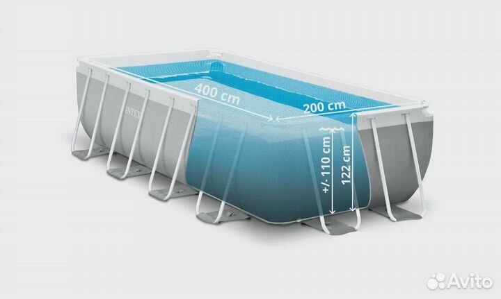 Бассейн каркасный