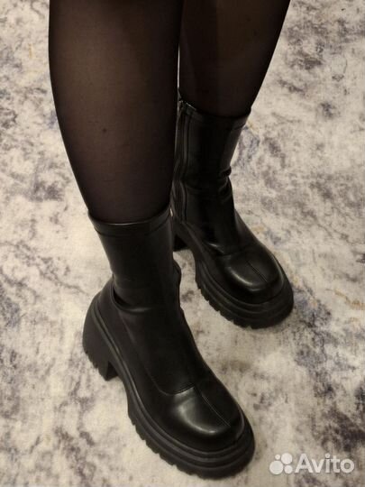Ботинки на платформе демисезонные