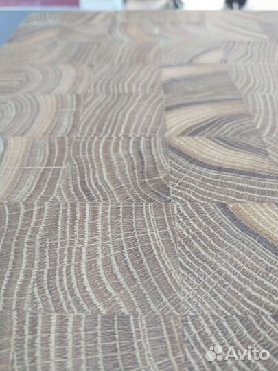 Торцевая разделочная доска дуб