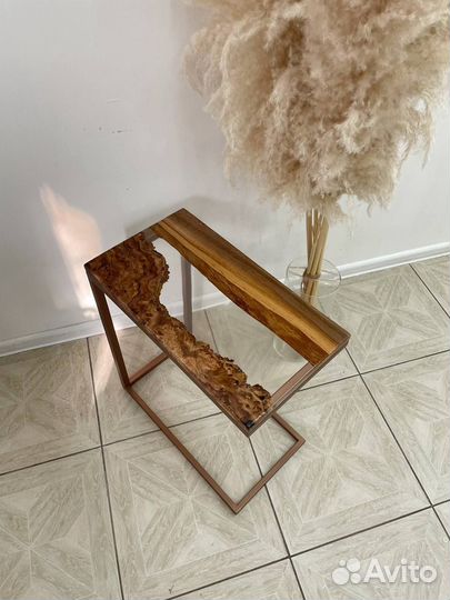 Журнальные столики приставные из эпоксидной смолы