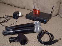 Радиосистема Shure с двумя микрофонами
