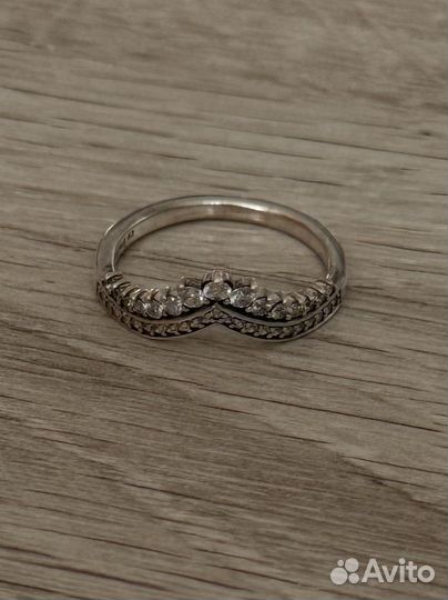 Кольцо серебряное Пандора