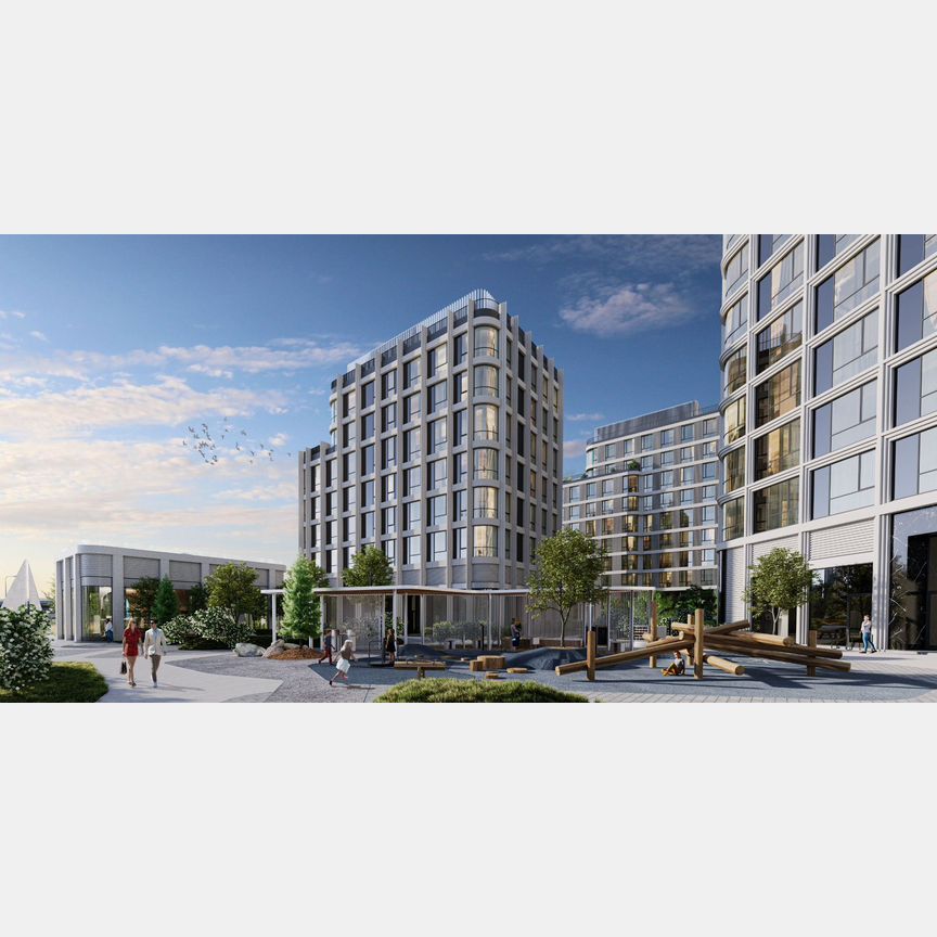 1-к. квартира, 52,9 м², 16/17 эт.