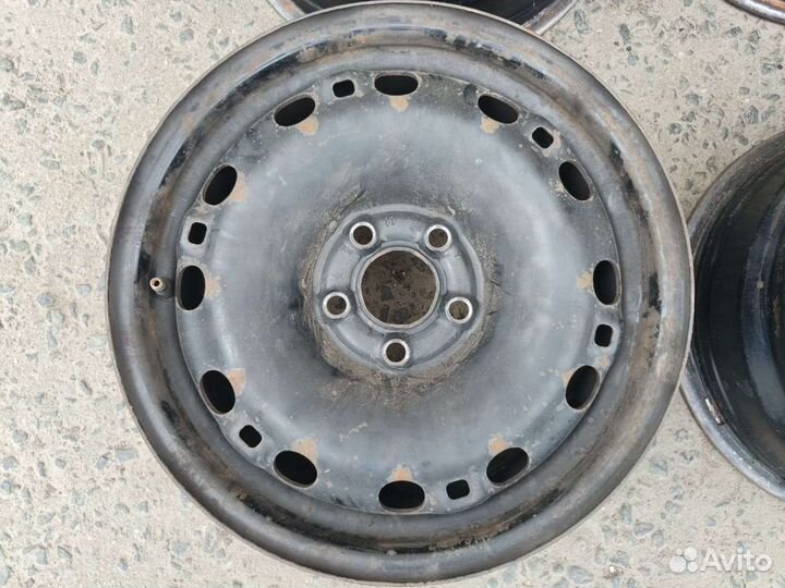 Штампованные диски r15 на volkswagen polo