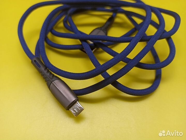 28518 Провод Micro USB в оплетке