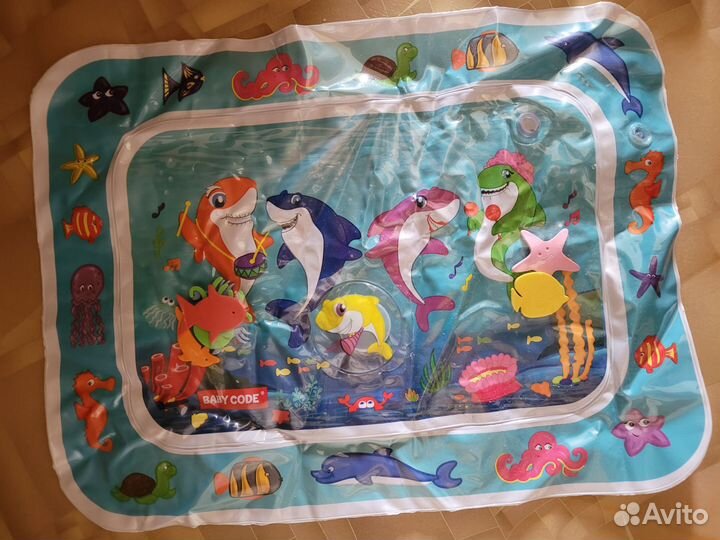 Развивающий водный коврик новый