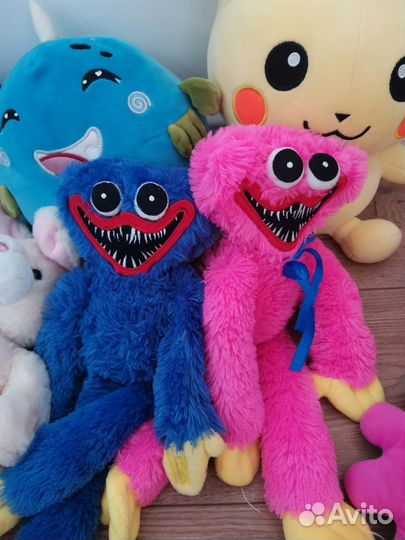 Мягкие игрушки пакетом 10 шт