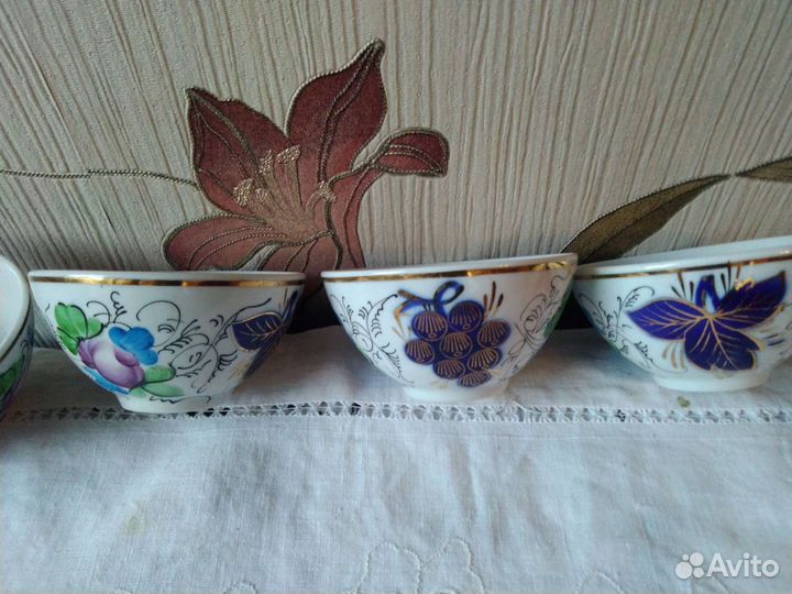 Чайные пары лфз СССР Вербилки и прочее