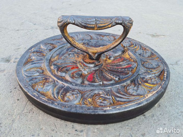 Крышка пресс для сковороды гриль СССР