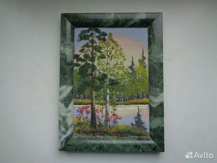 Картина из натурального камня