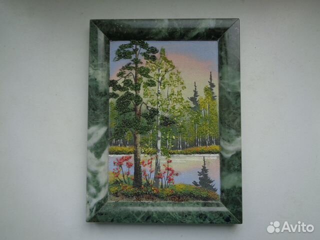 Картина из натурального камня