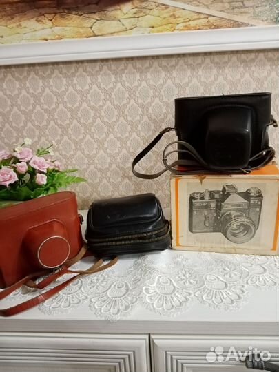 Фотоаппараты Зенит - ет. Фет-5 и Вилия-авто