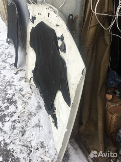 Капот мерседес w211 Белый оригинал