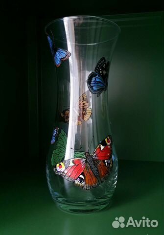 Ваза с росписью