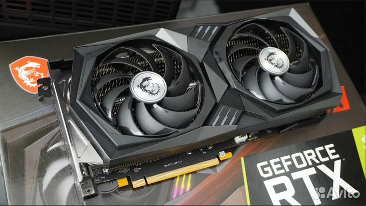 Продам видеокарту MSI Geforce RTX 3060 Gaming X